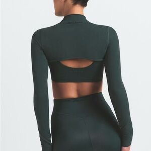 SKIMS Nike Seamless Shrug Deep Teal Small (sold out) BNWT